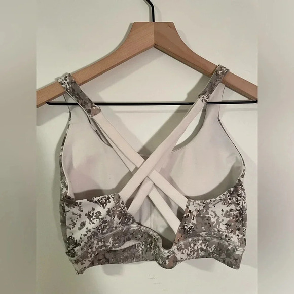 Soybu Sports Bra, Medium White/Gray Like New EUC - Picture 3 of 5